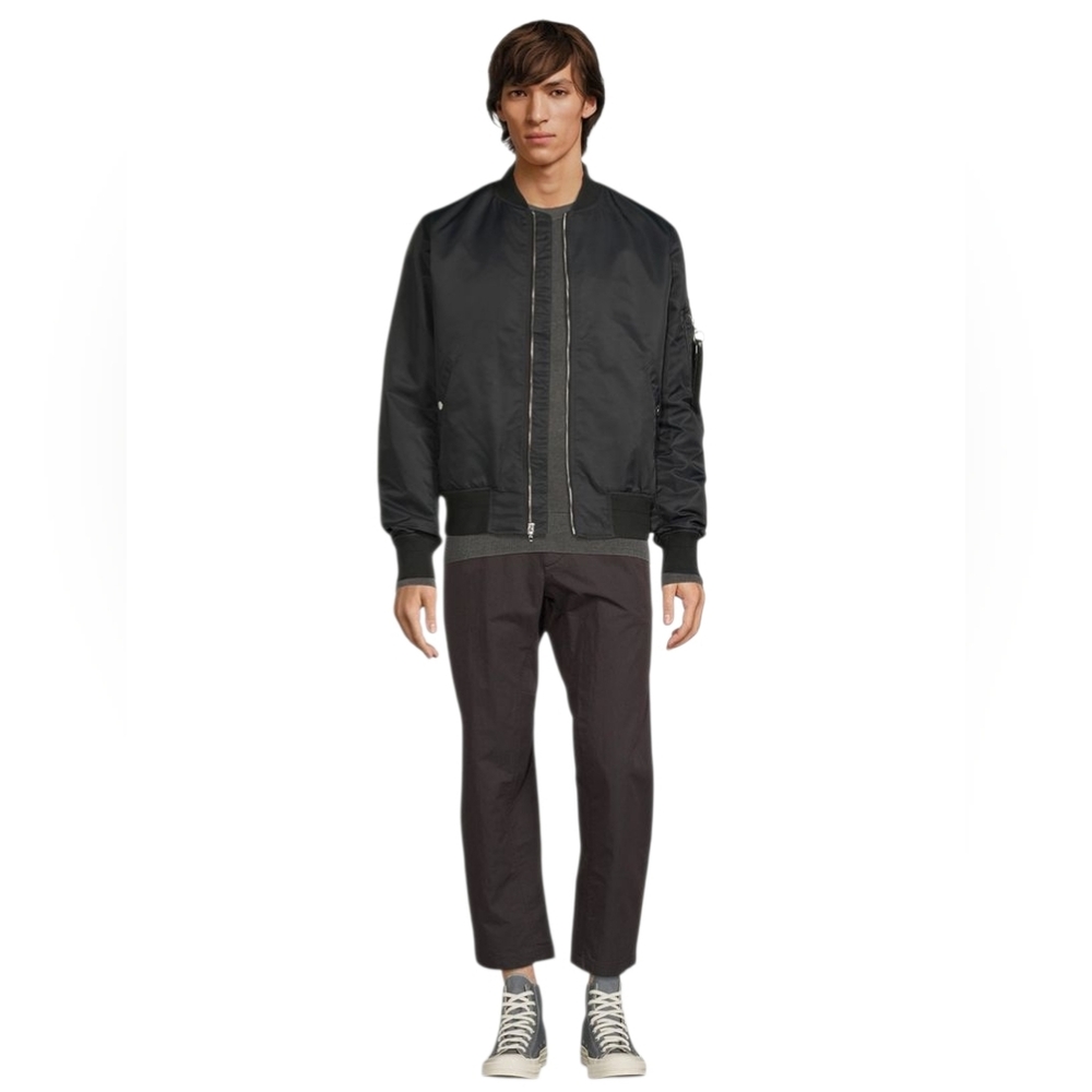 RAG & BONE Axel Paperweight Cotton Brown Cropped Button Fly Pants Mens